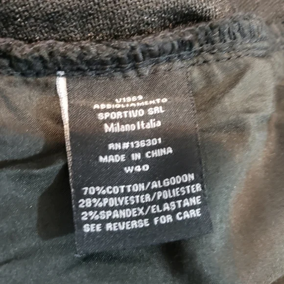 V1969 Italia Denim Shorts Size 40 Abbigliamento Sportivo SRL Jean Shorts Men's - Picture 8 of 9